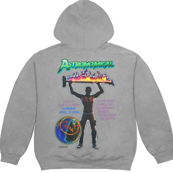 cactus jack stargazing hoodie